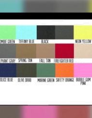 Kydex Color Chart