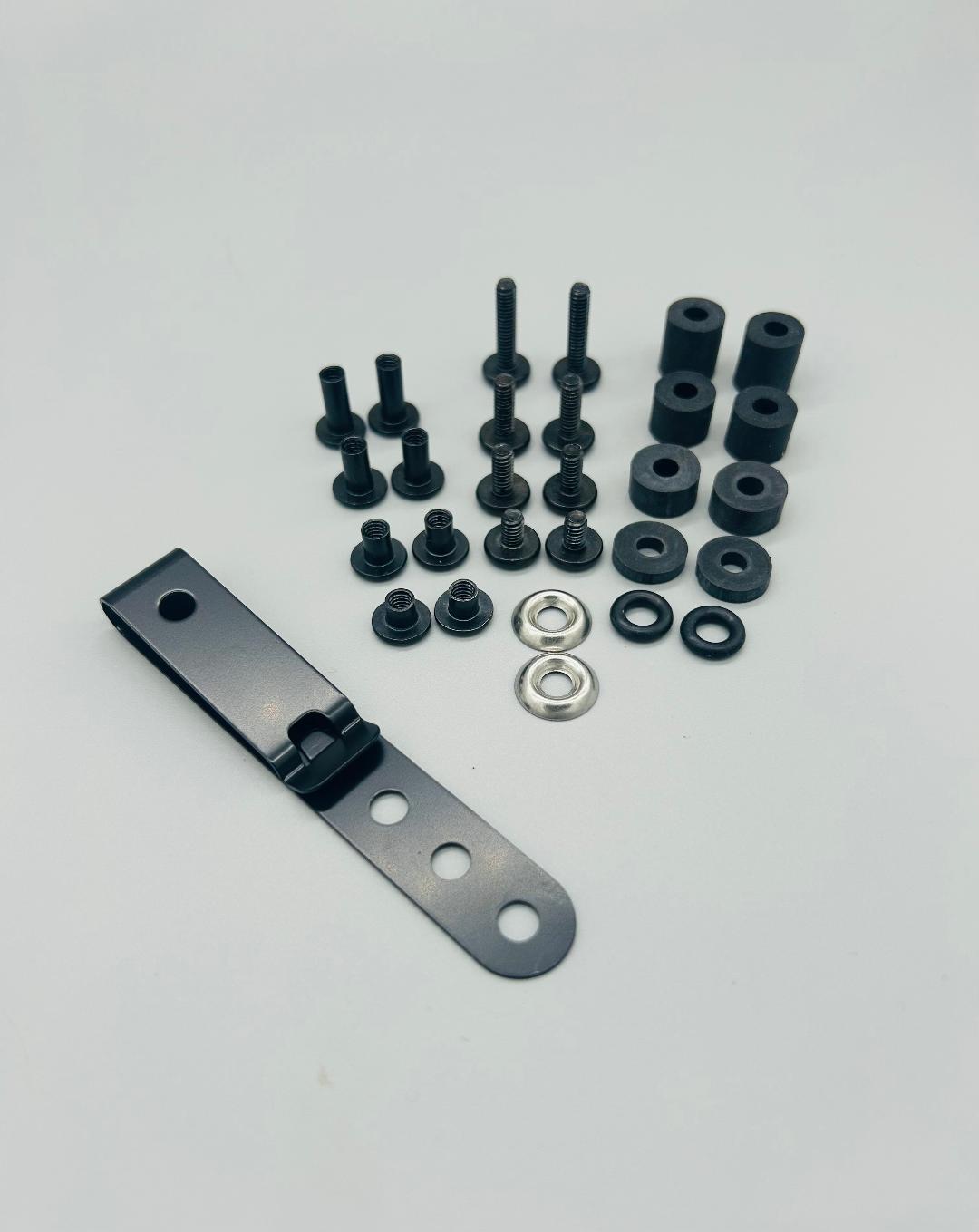 Builder Set - Model 5 - 3 Hole Metal Clip IWB and Hardware - Neptune ...