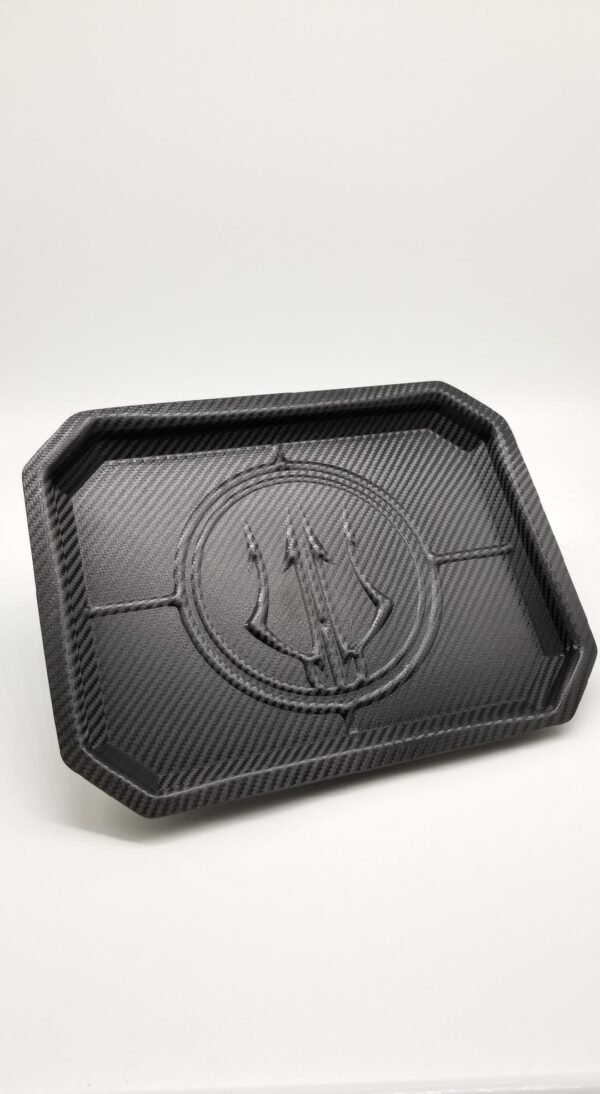 EDC Dump Tray - Trident & Flag Logos