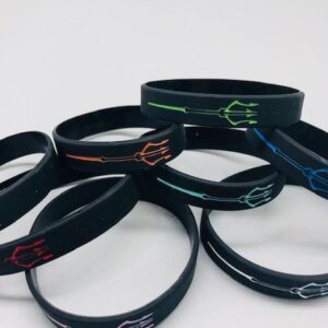 Silicone Bands - Trident Logo