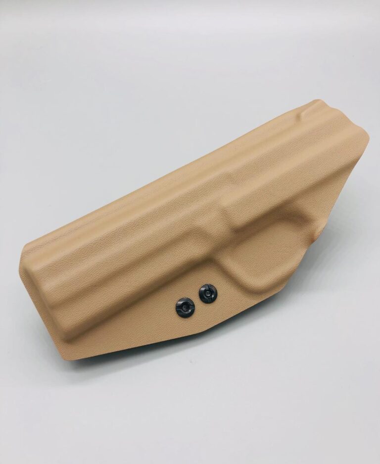 Tan Kydex Triton Series IWB holster by Neptune Concealment