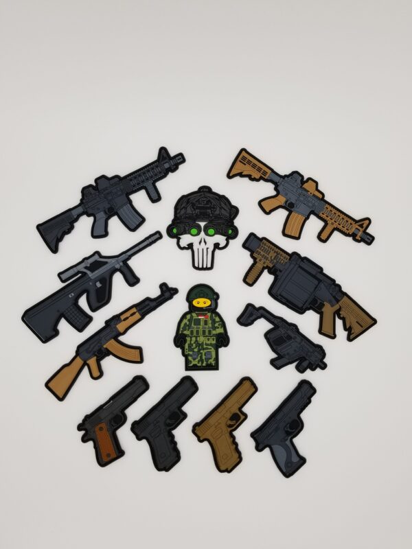 PVC Morale Velcro Patches