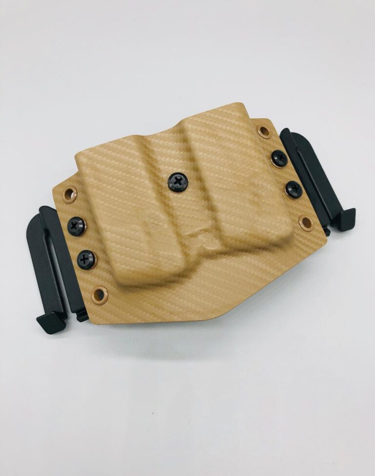 Coyote Kydex SIG Sauer P365 holster and double magazine carrier set