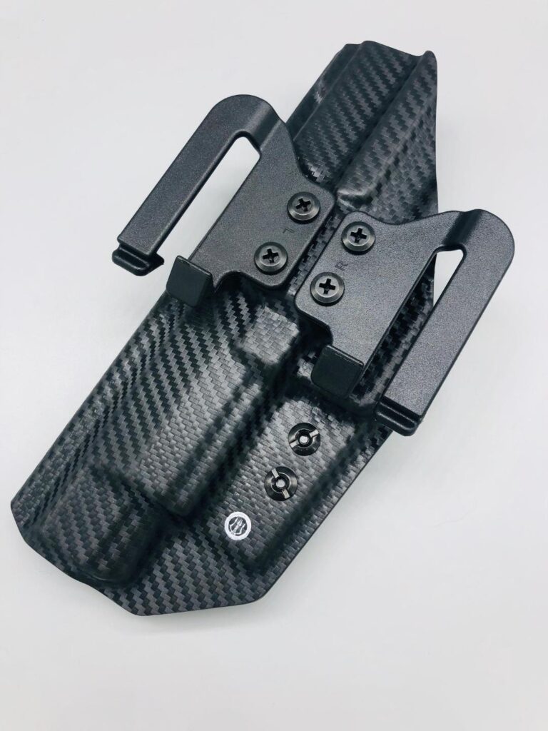 Hermes Series OWB Kydex holster built for a Canik pistol