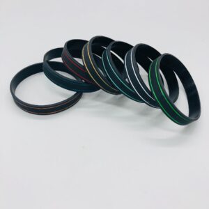 Silicone Bands - Striped