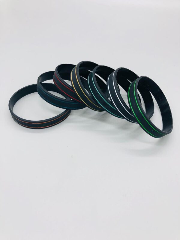 Silicone Bands - Striped