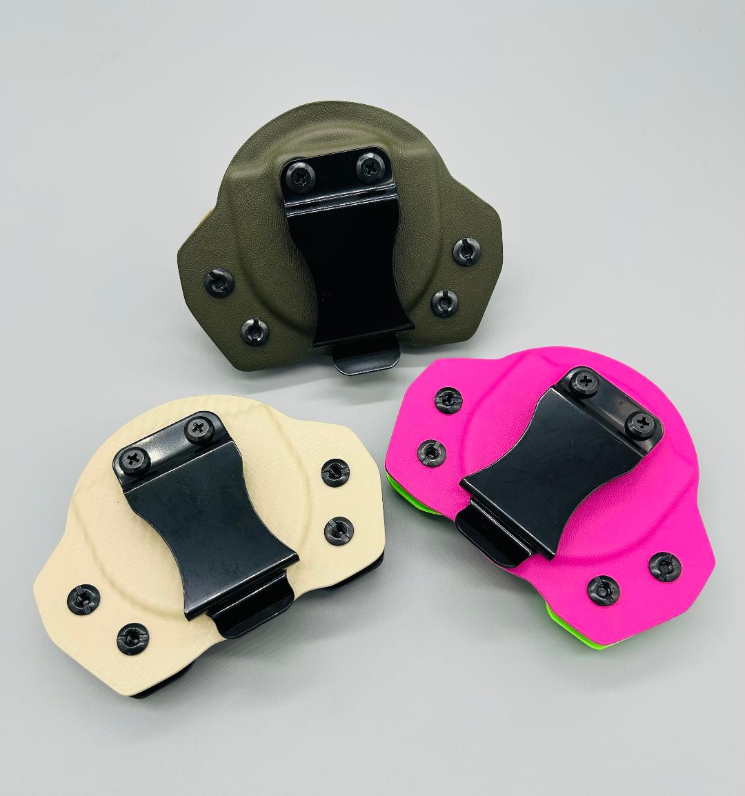 Kydex Carrier / Holder - Fits standard nicotine pouch cans - IWB or OWB - Image 2