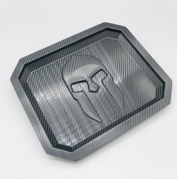EDC Dump Tray - Spartan Logo & Blank Sectioned Trays