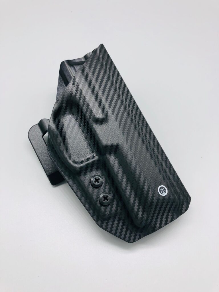 Custom Kydex Heckler & Koch VP9 Hermes series OWB holster