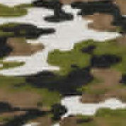 Green Camo fabric overlay swatch for a custom Kydex holster from Neptune Concealment