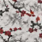 Plum Blossom fabric overlay swatch for a custom Kydex holster from Neptune Concealment